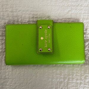 Kay Spade green wallet